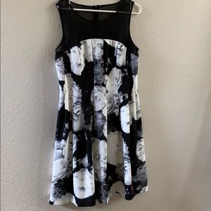 Floral dress size 12